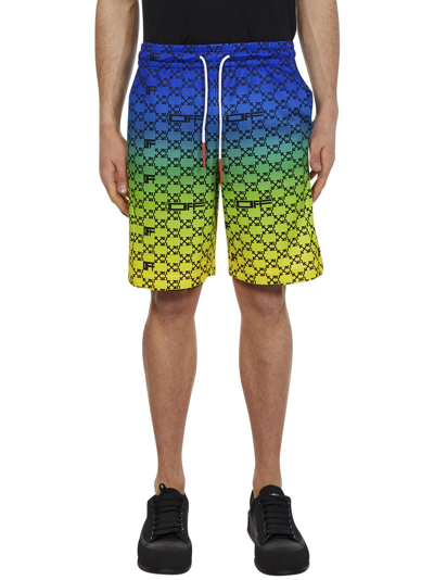 Shop Off-white Shorts In Multicolor