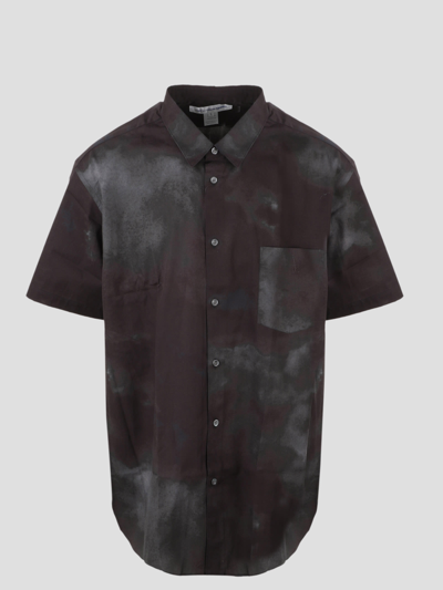 Shop Comme Des Garçons Shirt Tie Dye Shirt In Black