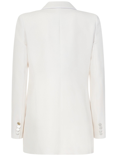 Shop Hebe Studio Smoking Suit In White