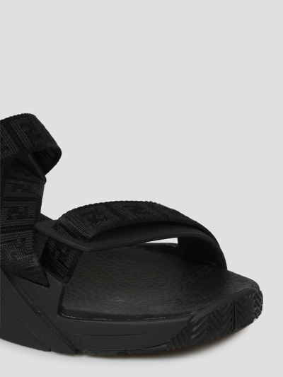 Shop Fendi Flow Sandals In Black