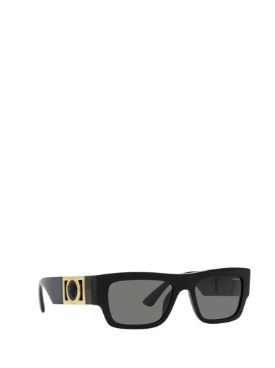 Shop Versace Ve4416u Black Sunglasses