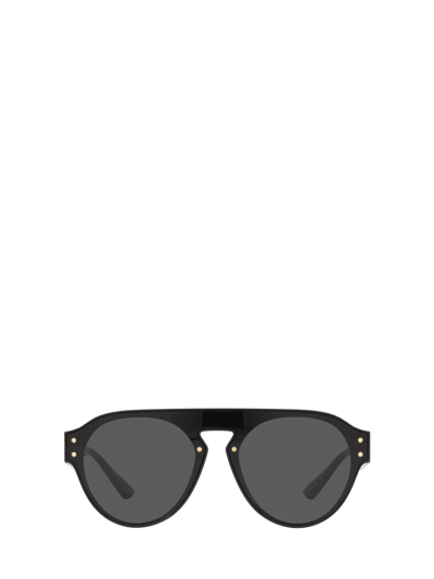 Shop Versace Ve4420 Black Sunglasses