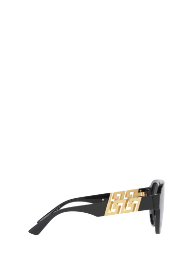 Shop Versace Ve4420 Black Sunglasses