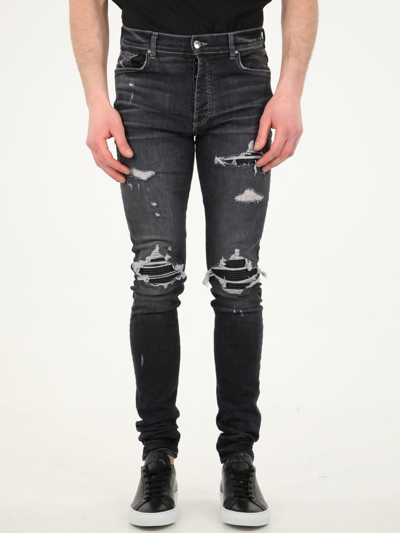 Shop Amiri Mx1 Denim Jeans In Black