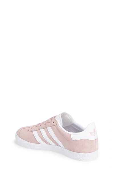 Shop Adidas Originals Gazelle Sneaker In Icy Pink/ White/ Gold