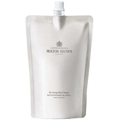 Shop Molton Brown Re-charge Black Pepper Bath And Shower Gel Refill 400ml
