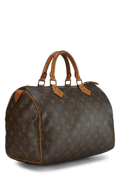 Pre-owned Louis Vuitton Monogram Canvas Speedy 30