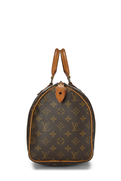Pre-owned Louis Vuitton Monogram Canvas Speedy 30