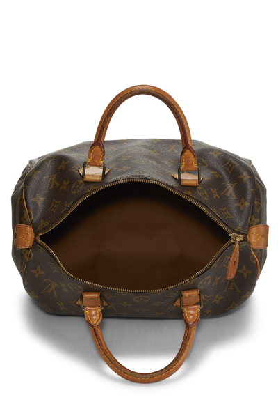 Pre-owned Louis Vuitton Monogram Canvas Speedy 30