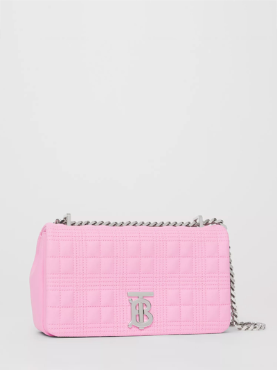 Shop Burberry Small Lola Bag In Pink