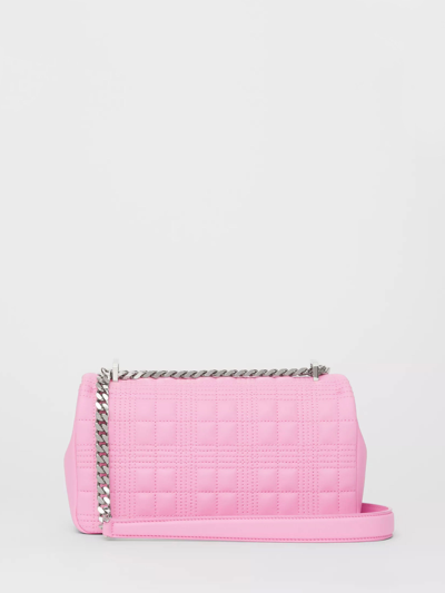 Shop Burberry Small Lola Bag In Pink