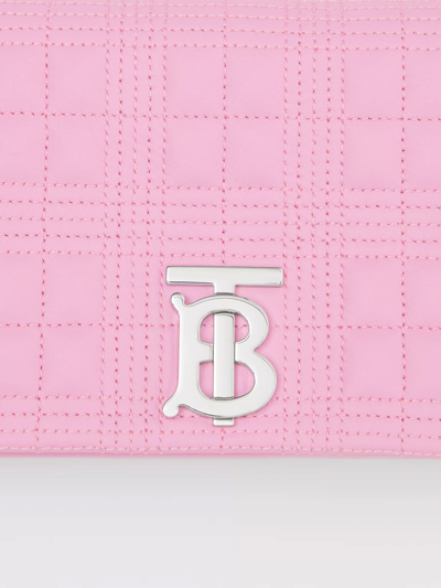 Shop Burberry Small Lola Bag In Pink