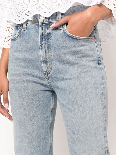 Shop Citizens Of Humanity Daphne Cropped Jeans In Blau