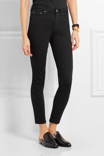 Shop Acne Studios Skin 5 Pocket Mid-rise Skinny Jeans