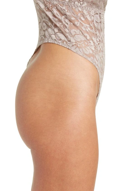 Wishlist Lace Bodysuit In Cocoa