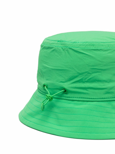 Shop Adidas Y-3 Yohji Yamamoto Men's Green Cotton Hat