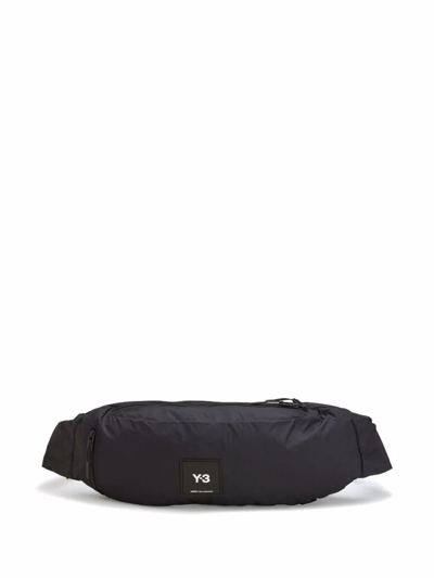 Shop Adidas Y-3 Yohji Yamamoto Men's Black Polyamide Messenger Bag