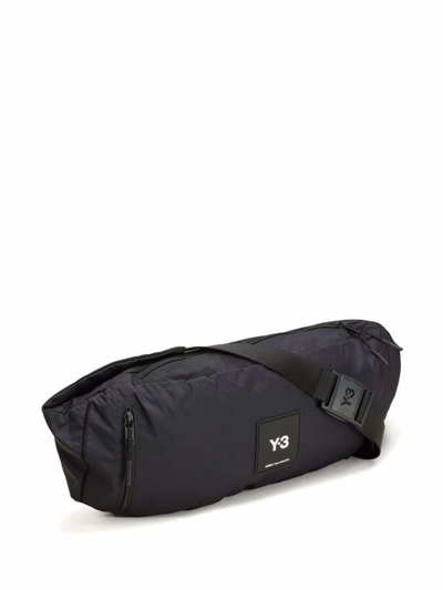 Shop Adidas Y-3 Yohji Yamamoto Men's Black Polyamide Messenger Bag