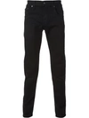 Rag & Bone Rag And Bone Black Standard Issue Fit 1 Skinny Jeans In Black