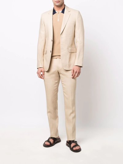 SANDRO MILO KNITTED POLO SHIRT 