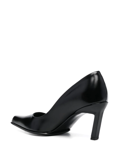 Raf Simons Pump With Squared Nose Black In Schwarz