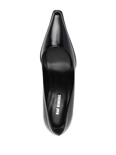 Raf Simons Pump With Squared Nose Black In Schwarz