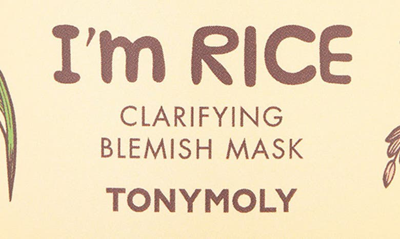 Shop Tonymoly I'm Rice Clarifying Blemish Mask