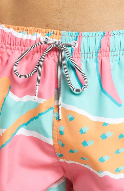 Boardies Print Swim Trunks In Multi