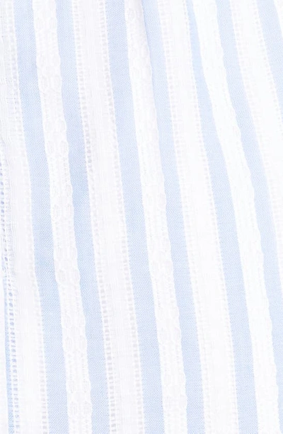 Shop Likely Stasia Stripe Sundress In Blue/ White