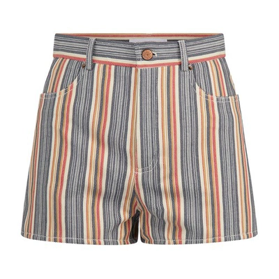 Shop See By Chloé Shorts In Multicolor 1