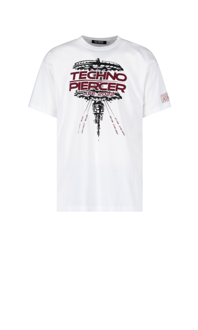 Shop Raf Simons 'techno Piercer' T-shirt