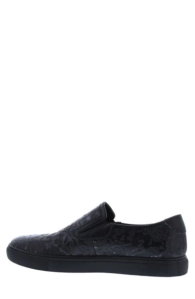 Shop Robert Graham Nori Slip-on Sneaker In Black
