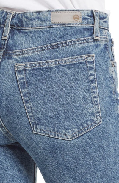 Ag Isabelle High Waist Ankle Straight Leg Jeans In Hybrid