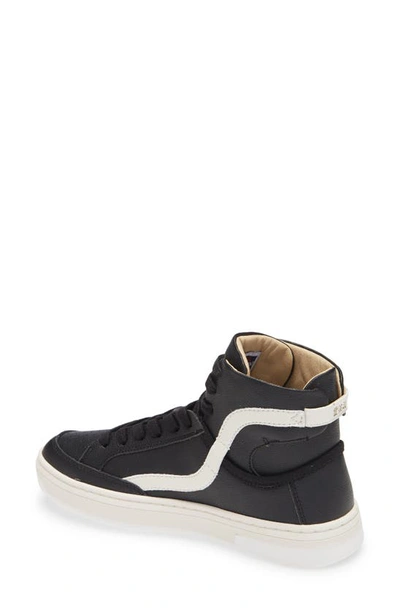 Shop Superdry Basket High Top Sneaker In Black/ White