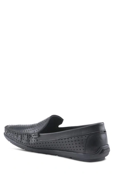 Spring Step Crispin Leather Loafer In Black
