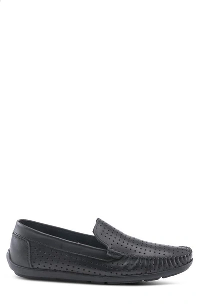 Spring Step Crispin Leather Loafer In Black