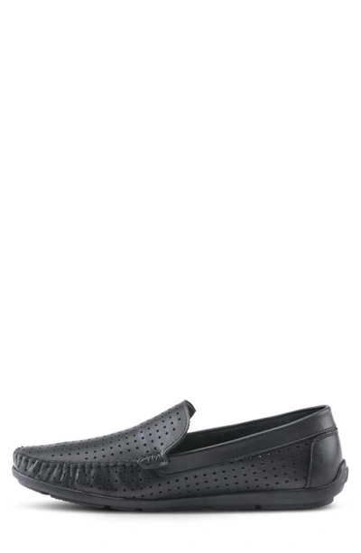 Spring Step Crispin Leather Loafer In Black