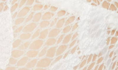 Coquette Bra & High Waist Thong Set In White