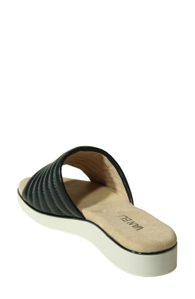 Shop Vaneli Emmera Slide Sandal In Navy