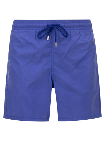 Shop Vilebrequin Swimming Costume Solid Colour In Blue