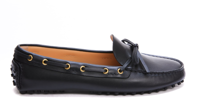 Shop Car Shoe Driving Loafers In Black