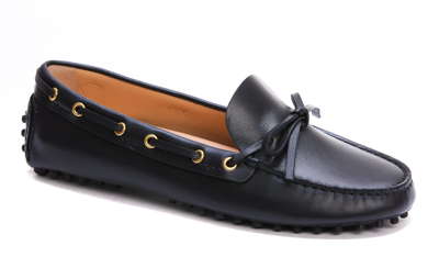Shop Car Shoe Driving Loafers In Black