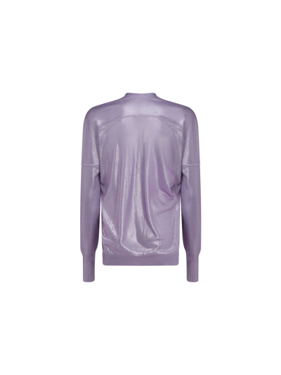 Shop Tom Ford Knitwear Top In Lilac
