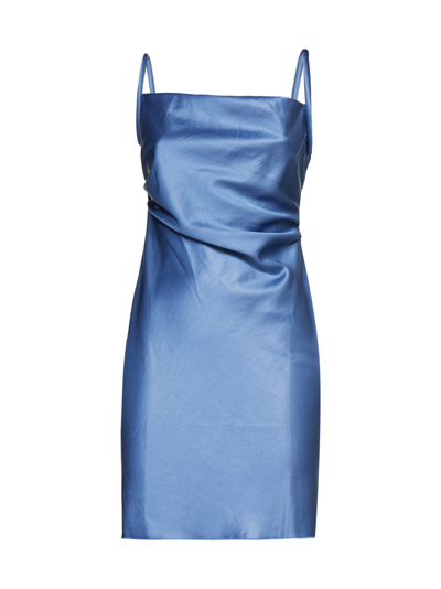 Shop Nanushka Dress In Blue