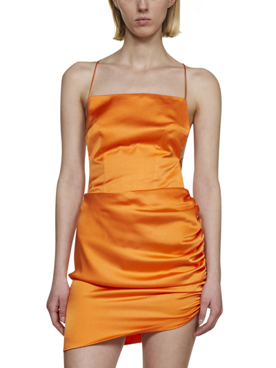 Shop Nineminutes Dress In Orange