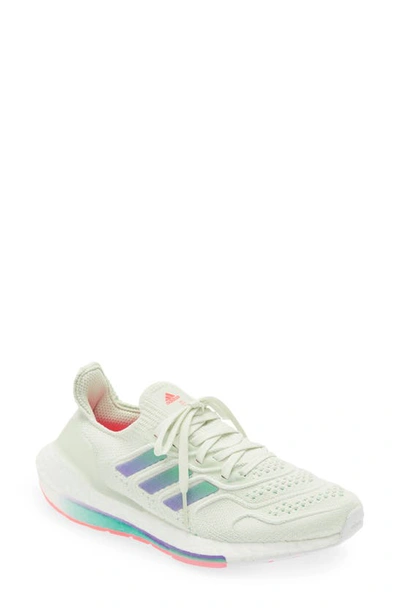 Shop Adidas Originals Ultraboost 22 Heat.rdy Running Shoe In White Tint/mint/rush