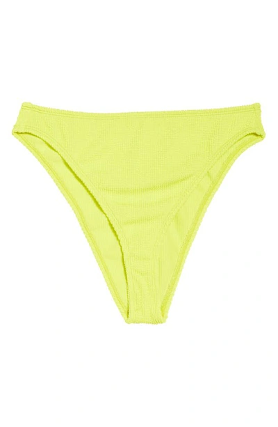 Shop Good American Always Fits Good Waist Bikini Bottoms In Electric Yellow001