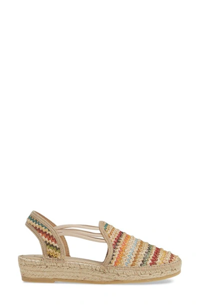 Toni Pons Tania Espadrille Wedge In Multi Fabric
