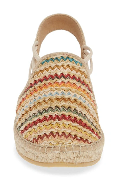 Toni Pons Tania Espadrille Wedge In Multi Fabric