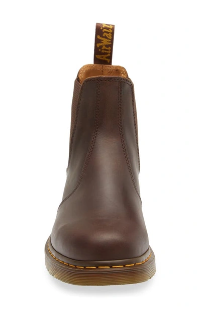 Shop Dr. Martens' 2976 Chelsea Boot In Dark Brown